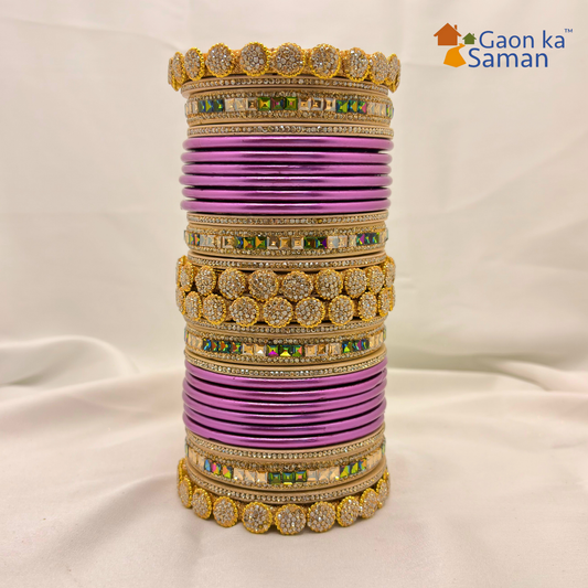 Traditional Rajasthani Rajwadi Lac Bridal Bangles set with latest Design Punjabi Look