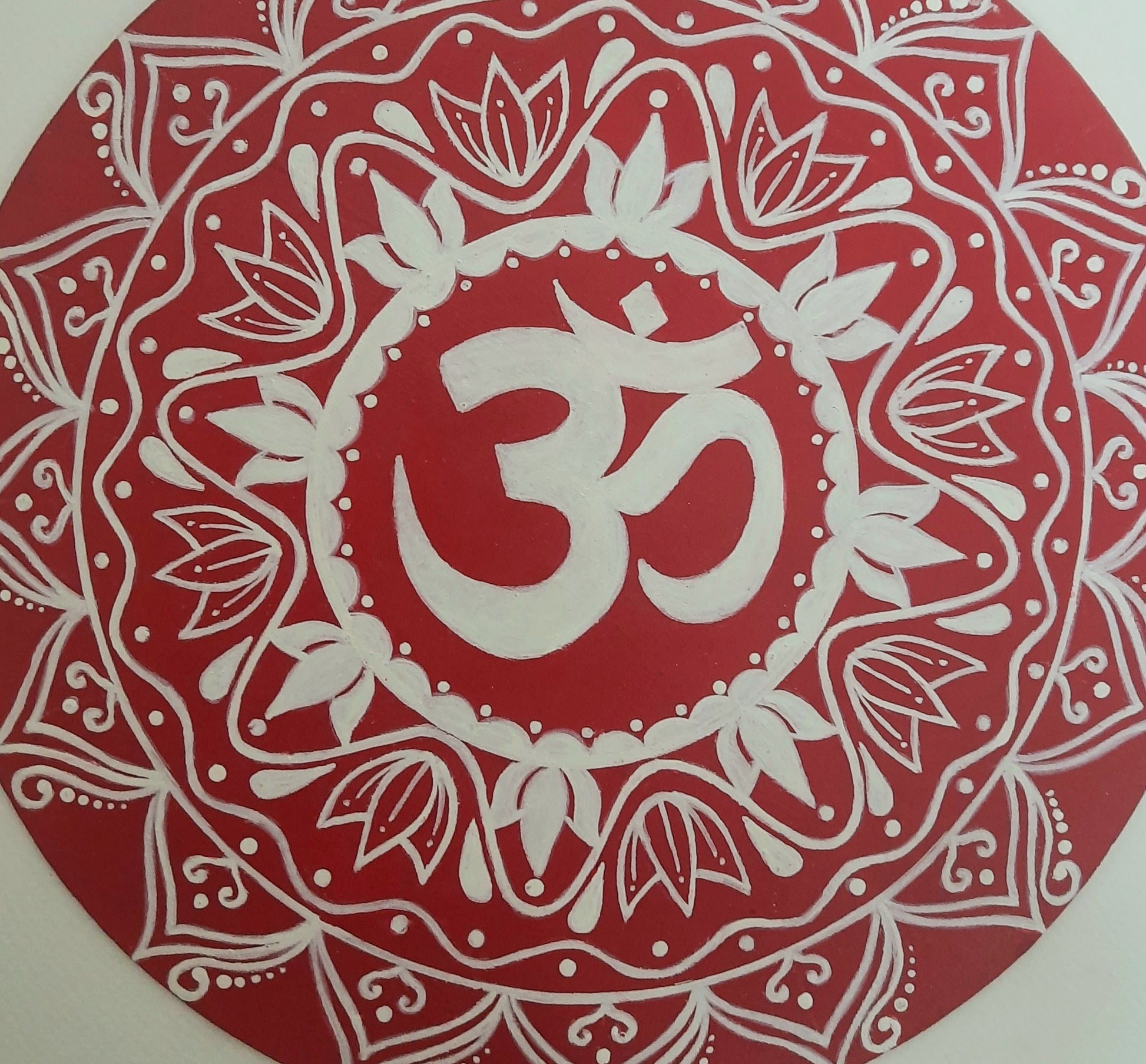 wall plate,handmade,spiritual