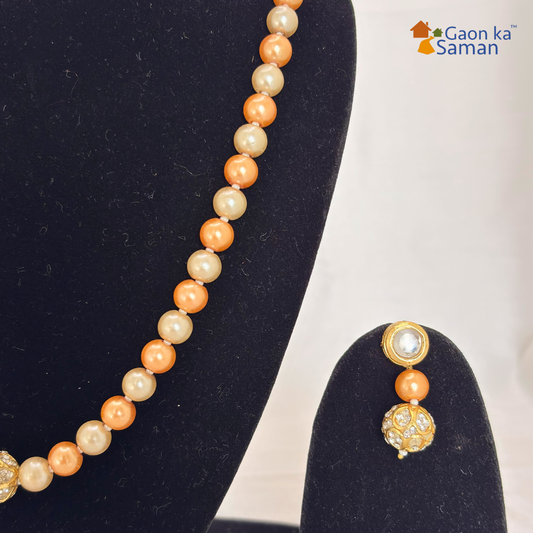 Single Pendant Pearl Set