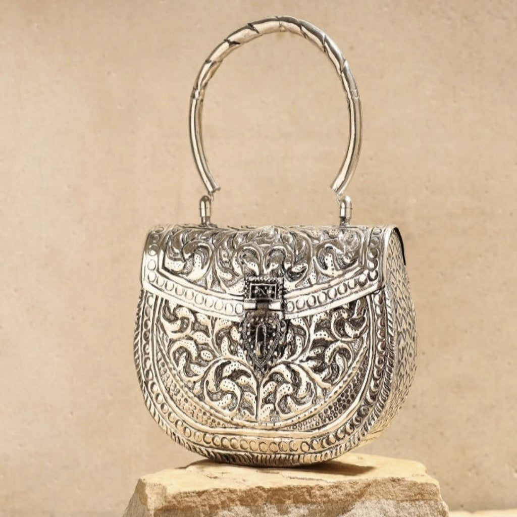 Regal,enchanting,meenakari,clutch