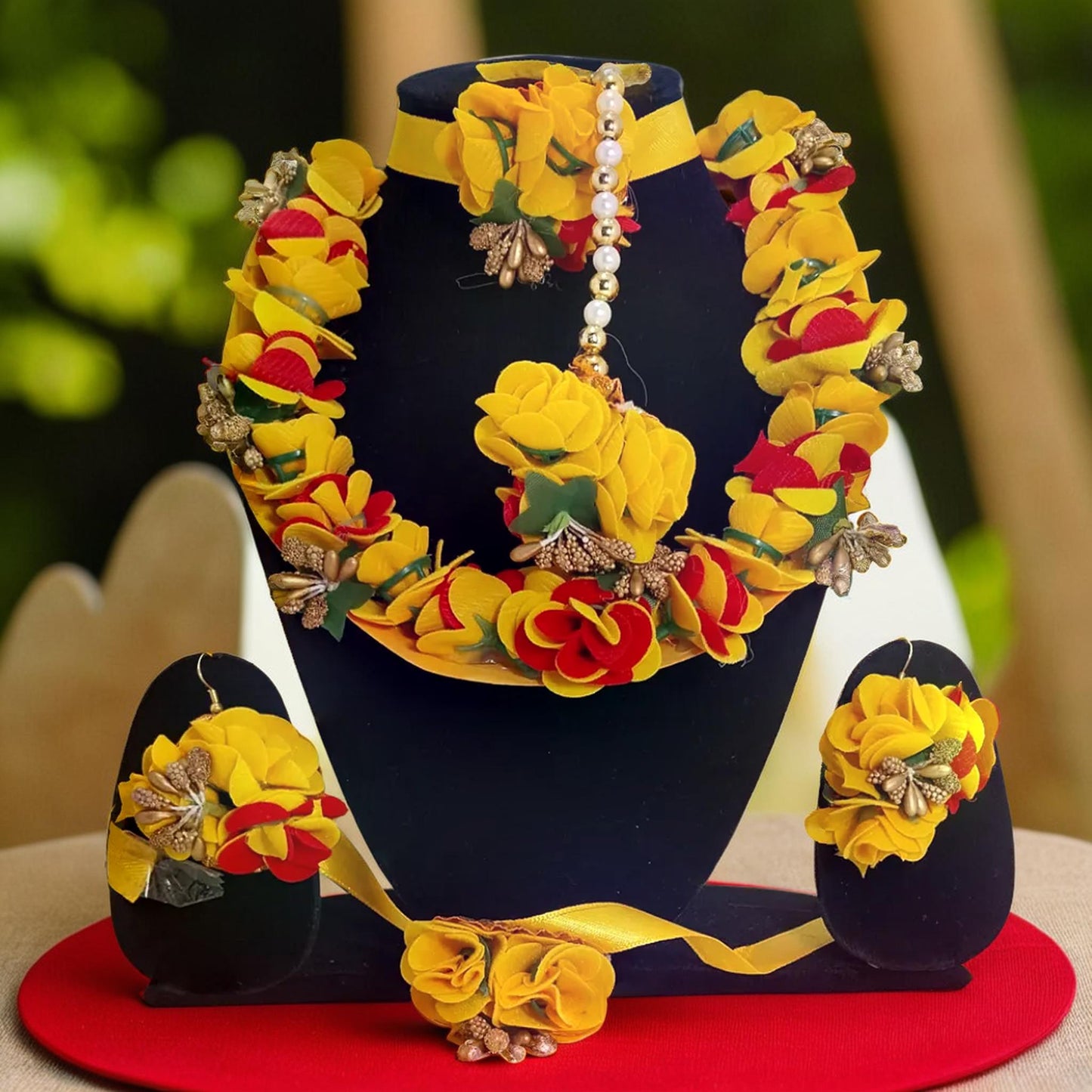 Floral Wedding Jewelry Set | For Girls and Women