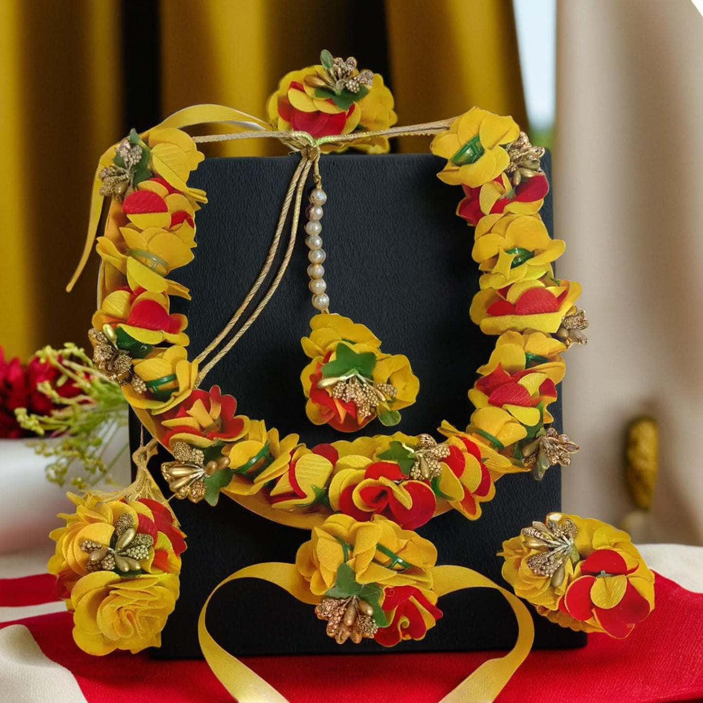 Floral Wedding Jewelry Set | For Girls and Women