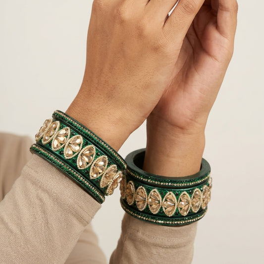 High-Quality Rajasthani Wedding Lac Chura Set For Elegant Look