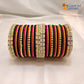 Traditional Multicolor Velvet Fancy Bangles Set Of 38 Bangles For Woman and Girls