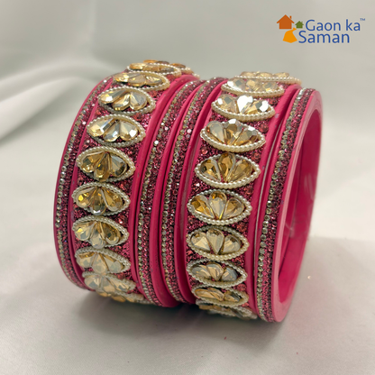 High-Quality Rajasthani Wedding Lac Chura Set For Elegant Look