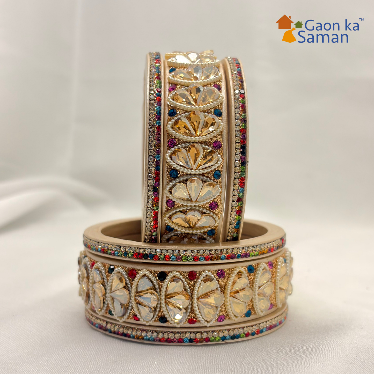 High-Quality Rajasthani Wedding Lac Chura Set For Elegant Look