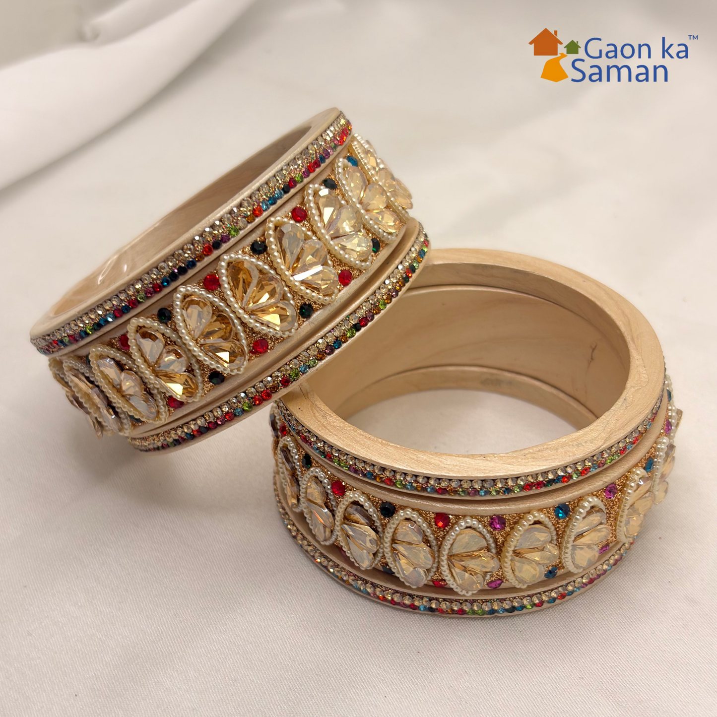 High-Quality Rajasthani Wedding Lac Chura Set For Elegant Look