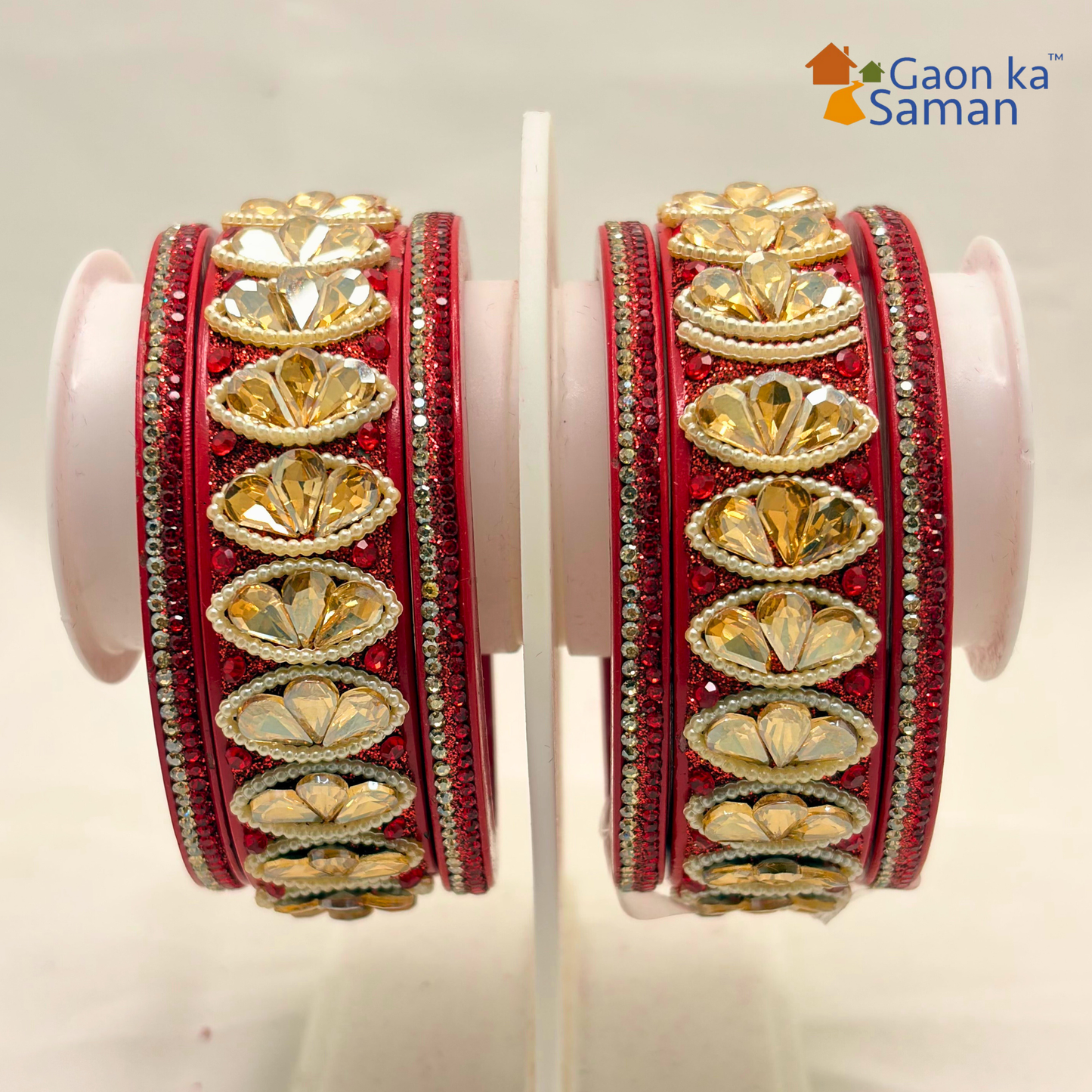High-Quality Rajasthani Wedding Lac Chura Set For Elegant Look