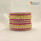 Traditional Rajasthani Wedding Special Lac Bangles Set For woman & girl (Pack of 6)