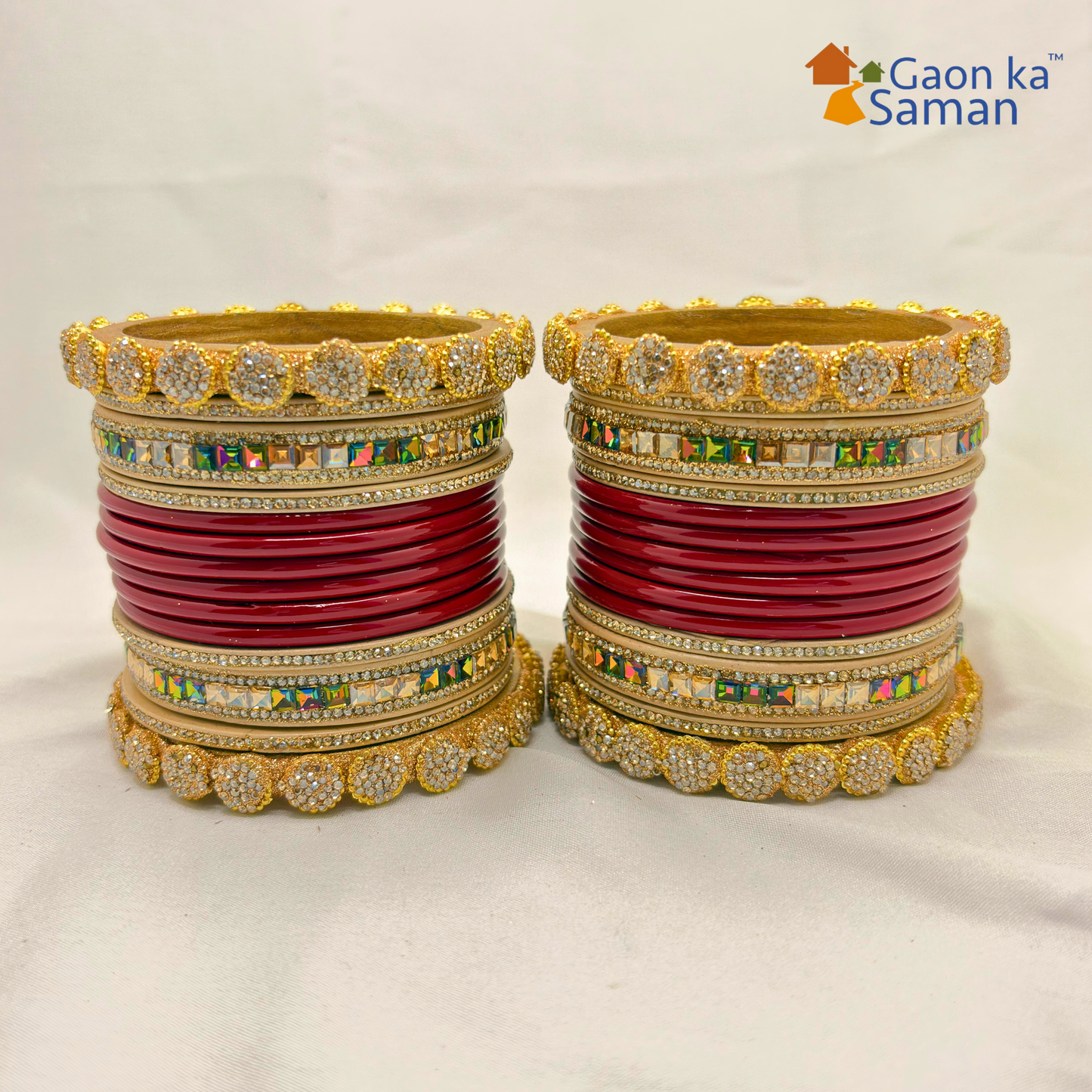 Traditional Rajasthani Rajwadi Lac Bridal Bangles set with latest Design Punjabi Look