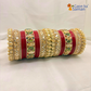 Royal Rajasthani Wedding Lac chura With Beautiful Punjabi Look Design Multicolour