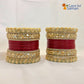 Traditional Rajasthani Rajwadi Lac Bridal Bangles set with latest Design Punjabi Look