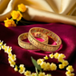 Gold Platted Floral Multicolor Lac Bangles | Traditional Jewelry | for Girls & Women