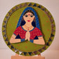 rajasthani,handpainted,mdf plates