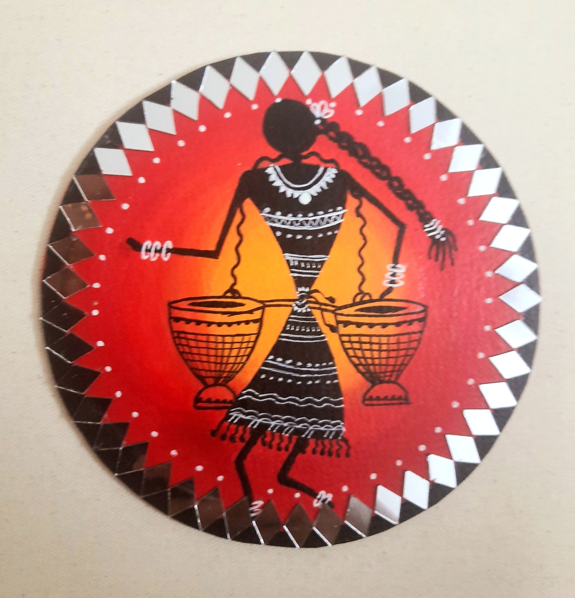 hand painted,decorative plate