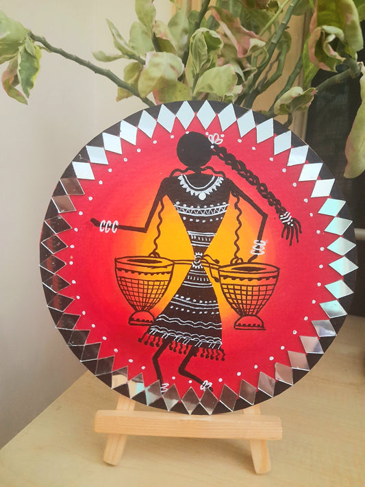 hand painted,decorative plate