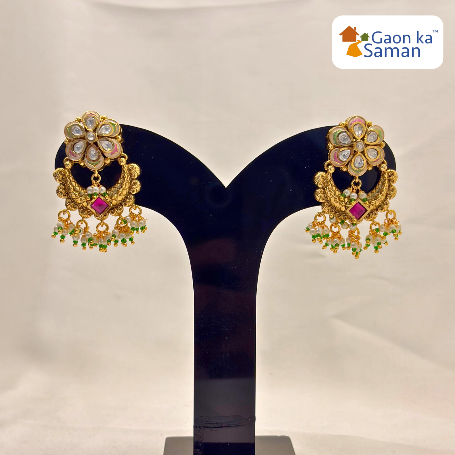 Bridal Choker Traditional Kundan Necklace Sets For Wedding