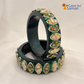 Rajasthani Traditional Lac Kada Bangles For Women & Girl With Latest Kundan Design