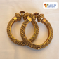 Wedding Party Wear Gold Plated Bangle Rajwadi Polish Openable Bangles