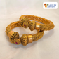Wedding Party Wear Gold Plated Bangle Rajwadi Polish Openable Bangles