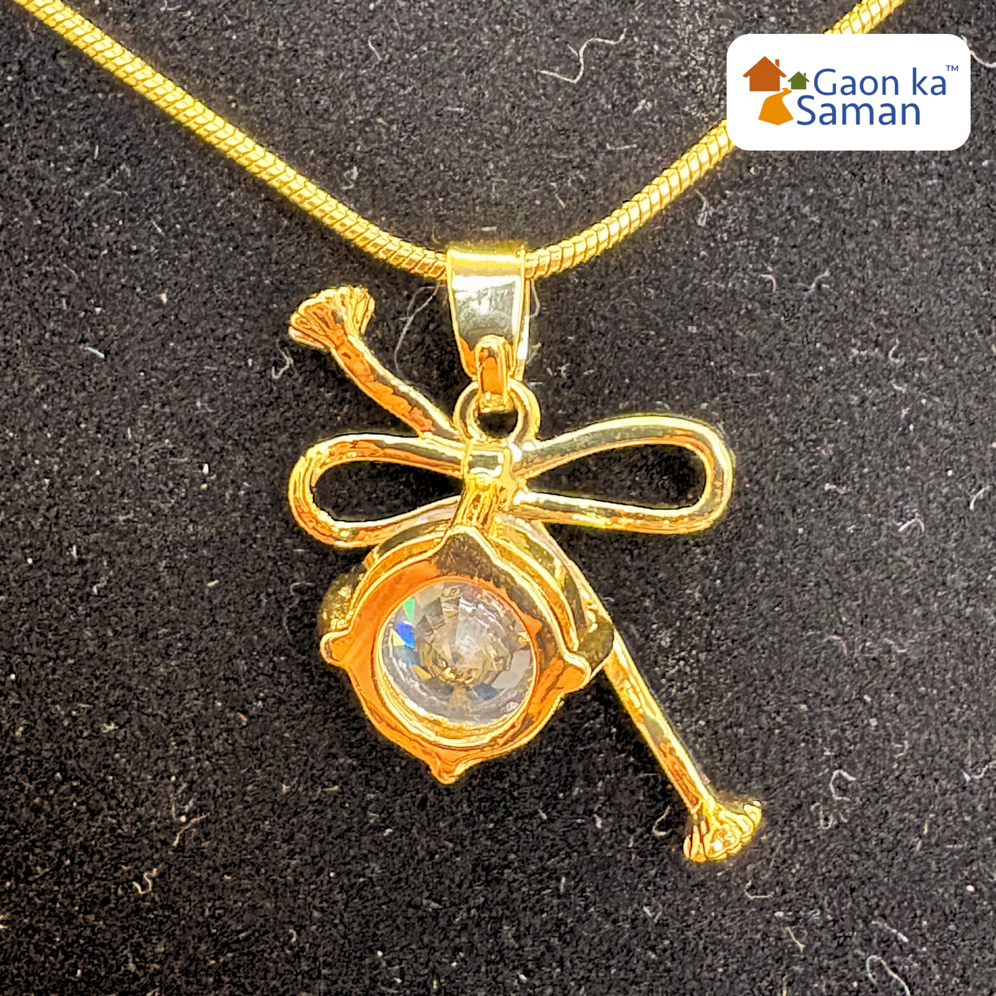 Cora Bow Necklace For Women Girls