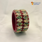 Rajasthani Traditional Lac Kada Bangles For Women & Girl With Latest Kundan Design