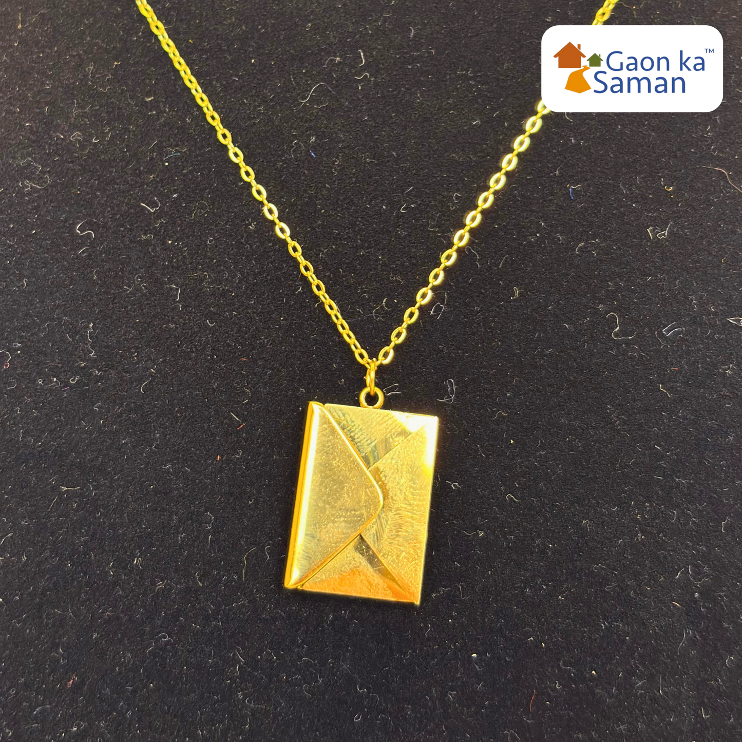 Love Letter Locket - Gold