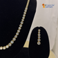 Premium CZ Classic Diamond Necklace Set