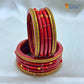 Traditional Rajasthani Design Lac Bangles Set For Girls And Woman