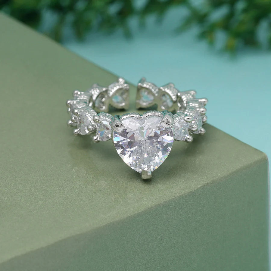 Multi Color American Diamond Finger Ring – gaonkasaman