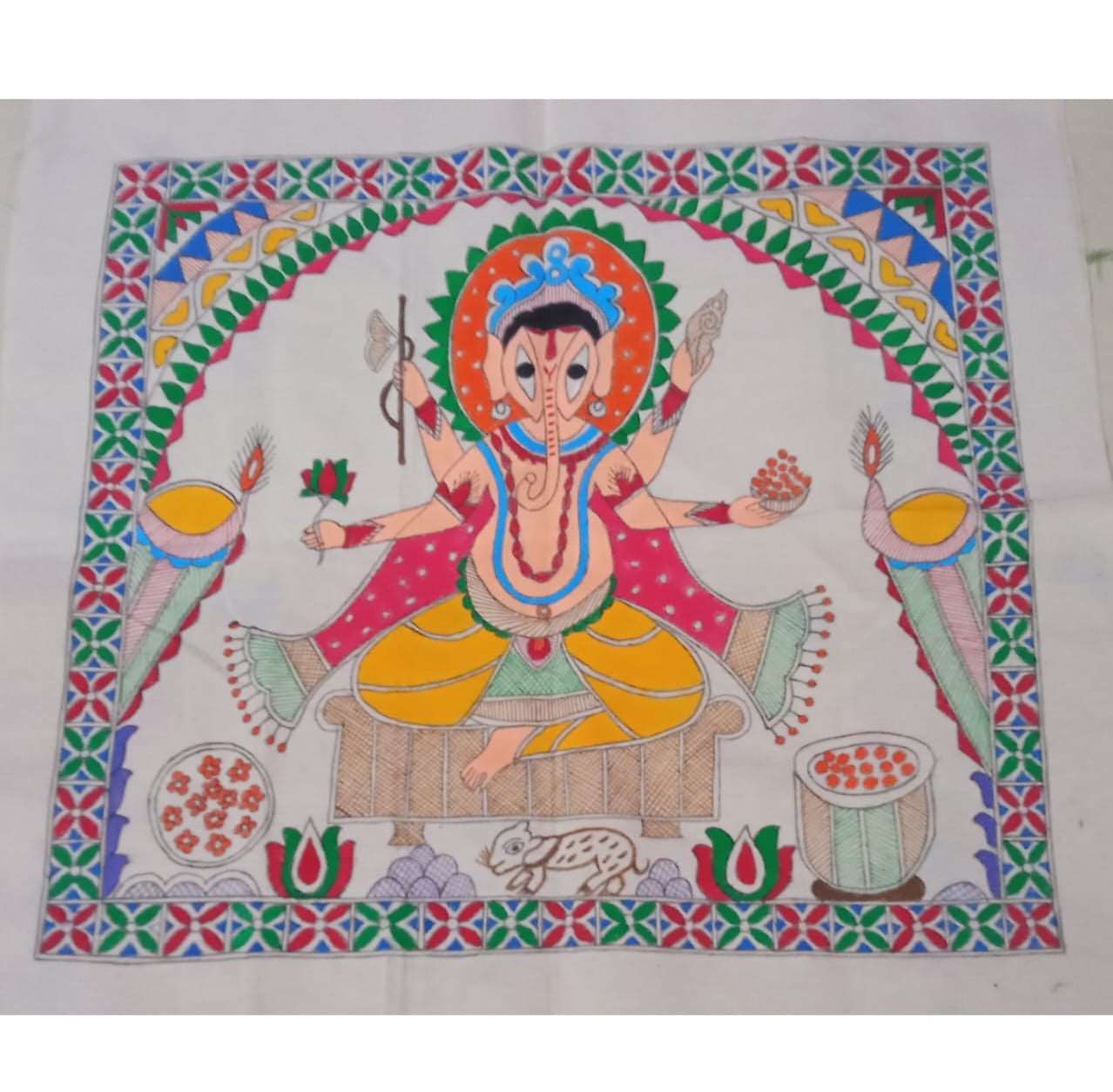 Ganeshji painting gaonkasaman