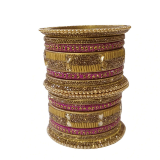 Golden bridal set gaonkasaman