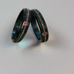 Dark Green Lac Bangles with Red and White Zircon Stones | Set of 2 | for Women and Girls