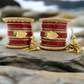 Mayuri Red Lakh Bangles Set with Latkans | Traditional Rajasthani Bangles | For Women and Girls