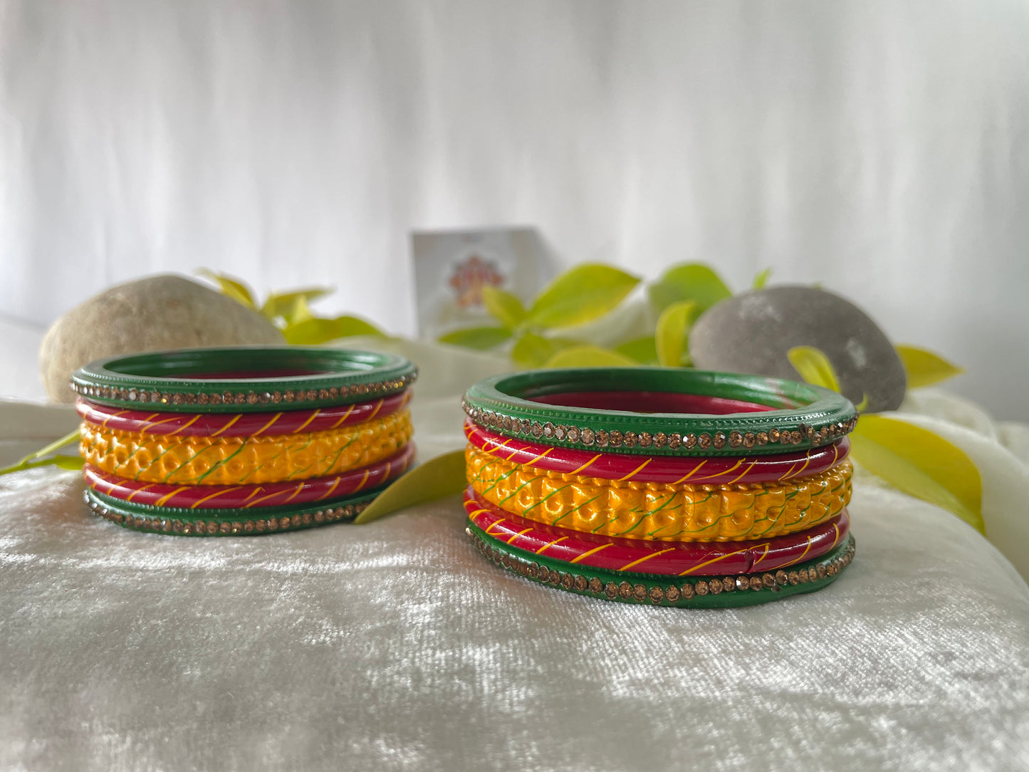 Red Yellow Green Lakh Bnagles | Lac Bangle/ Kadda/ chura | traditional Bangles | for women and girls