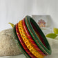 Red Yellow Green Lakh Bnagles | Lac Bangle/ Kadda/ chura | traditional Bangles | for women and girls