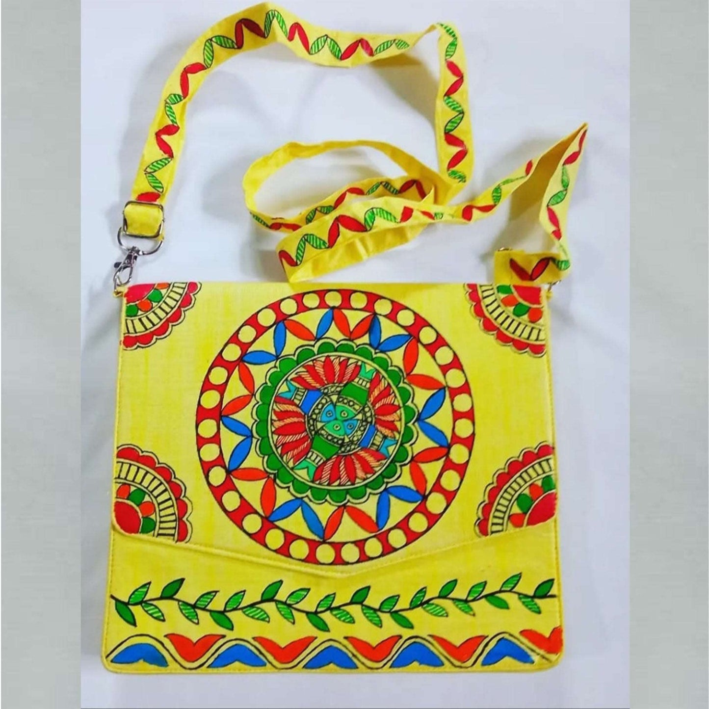 Khadi silk sling bag gaonkasaman