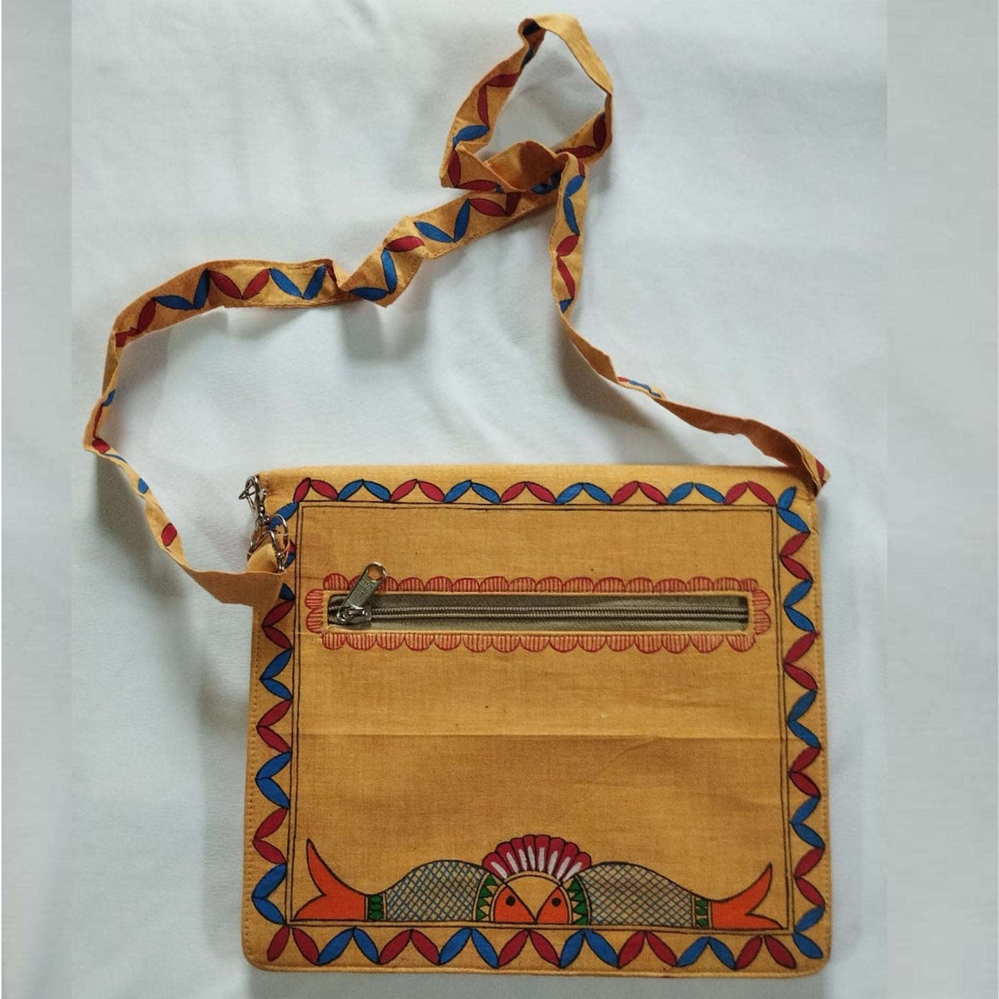 Khadi silk sling bag gaonkasaman