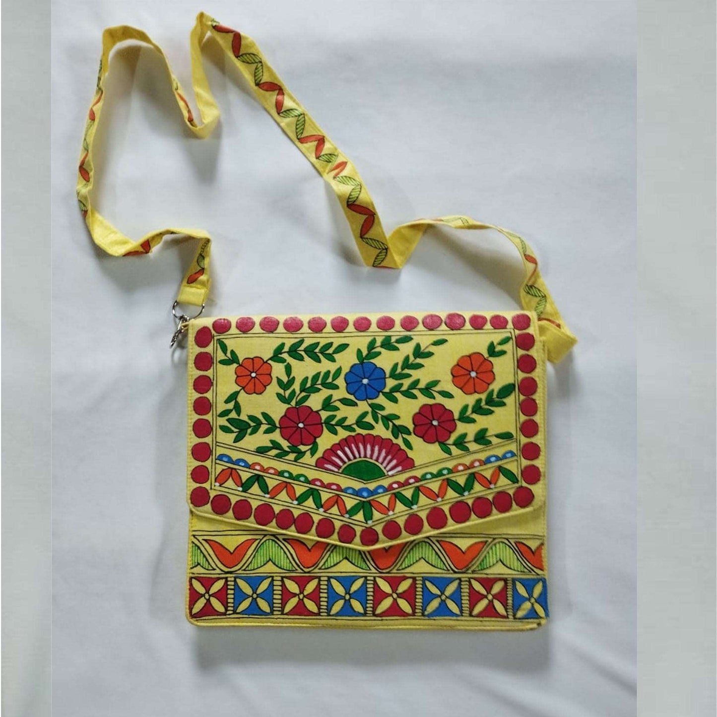 Khadi silk sling bag gaonkasaman