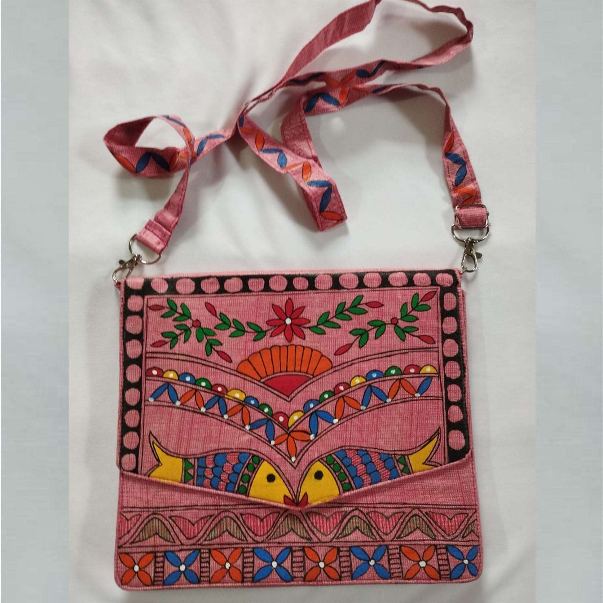 Khadi silk sling bag gaonkasaman