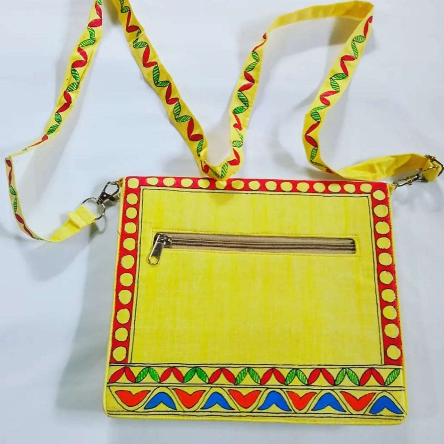 Khadi silk sling bag gaonkasaman