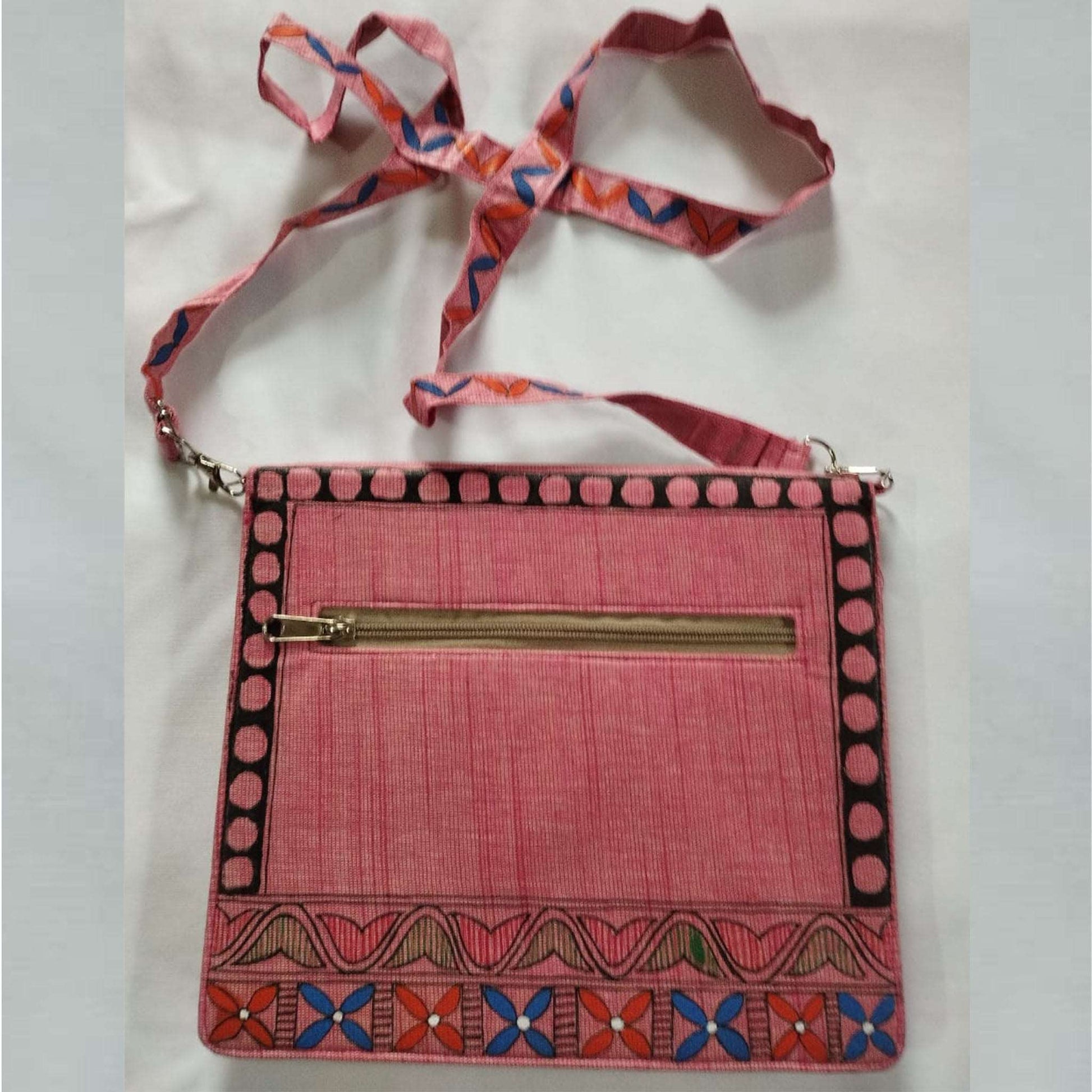 Khadi silk sling bag gaonkasaman