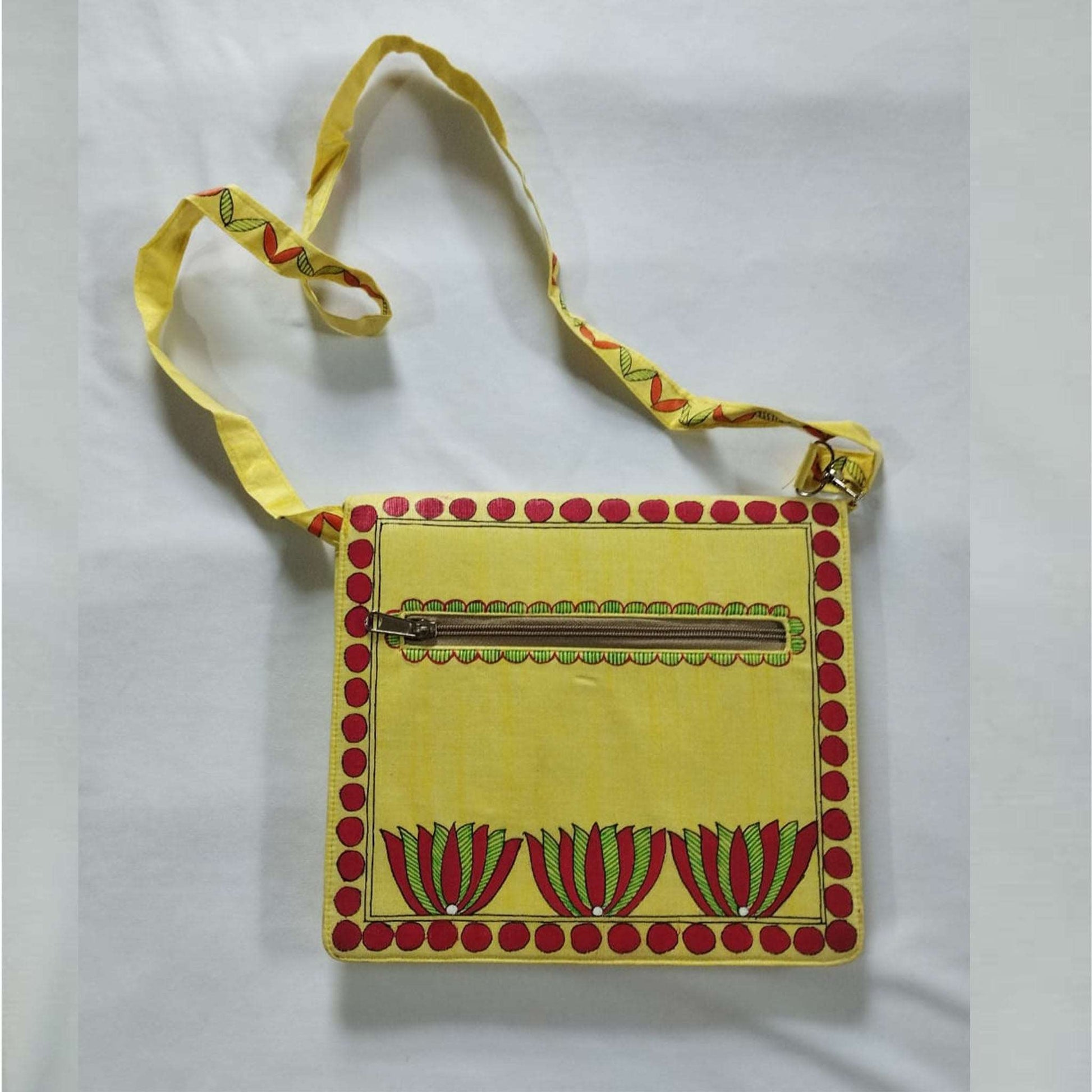 Khadi silk sling bag gaonkasaman