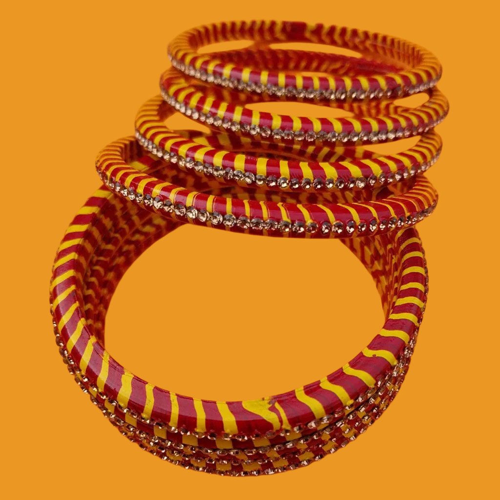 Lehariya lac bangri with topaz fitted gaonkasaman