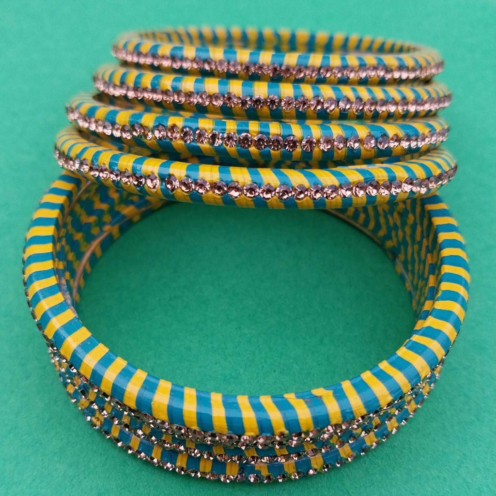 Lehariya lac bangri with topaz fitted gaonkasaman