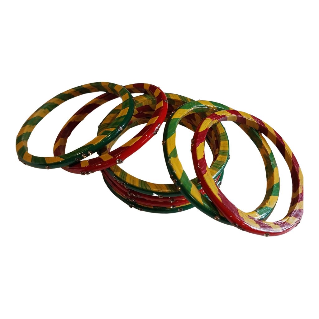 Multicolor Lahariya Bangle gaonkasaman