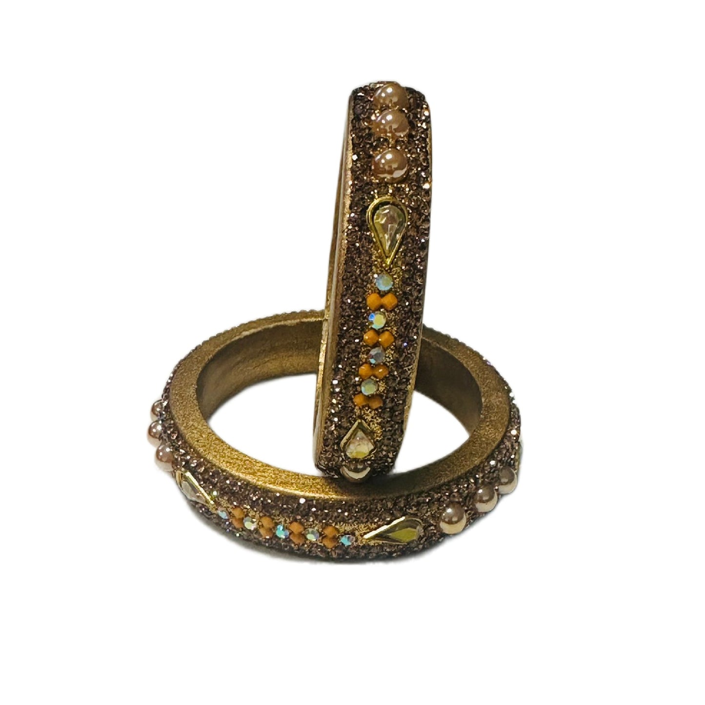 Topaz Fitted Lac Kada Bangle gaonkasaman