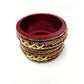 Traditional Rajasthani Pink Lakh with Kundan Designed Lac/Lakh Bangles/Kadda/Chura Set For Women And Girls gaonkasaman