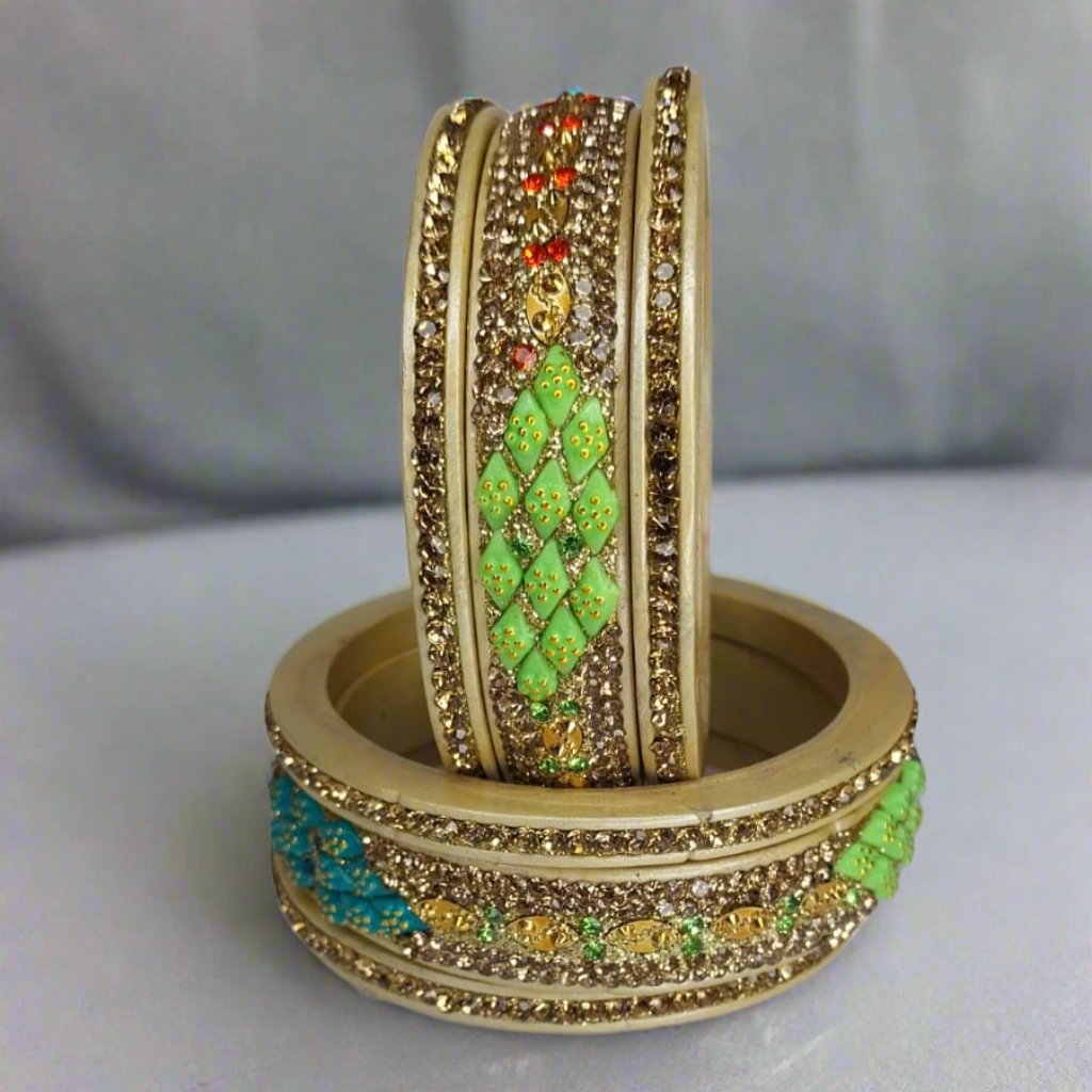 Multicolor Lakh/Lac  Vibrance Traditional Bangles | For Girls and Women