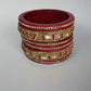 Red Lakh/Lac Royal Elegance Traditional Bangles | For Girls and Women